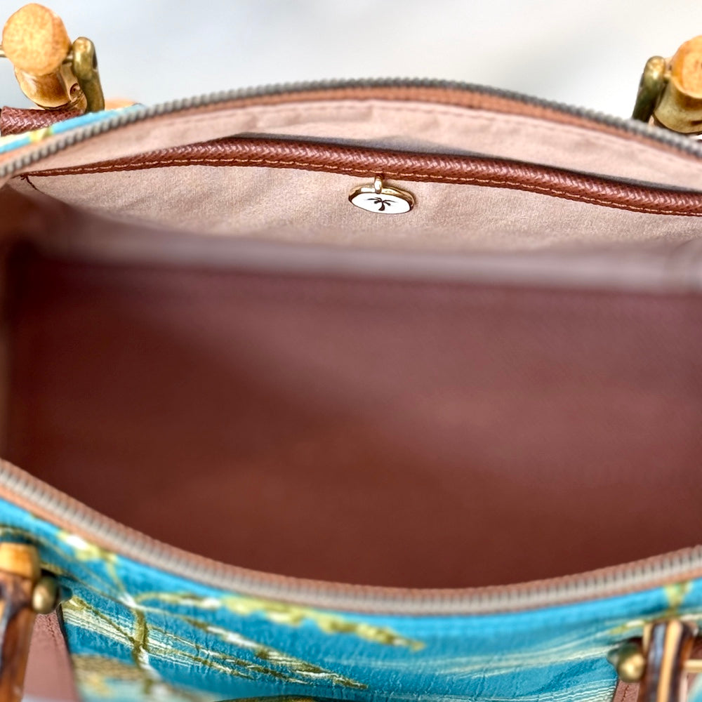 Savannah Cats Jacquard Print Handbag